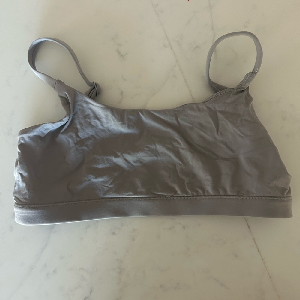 YoungLA Light Gray Sports Bra